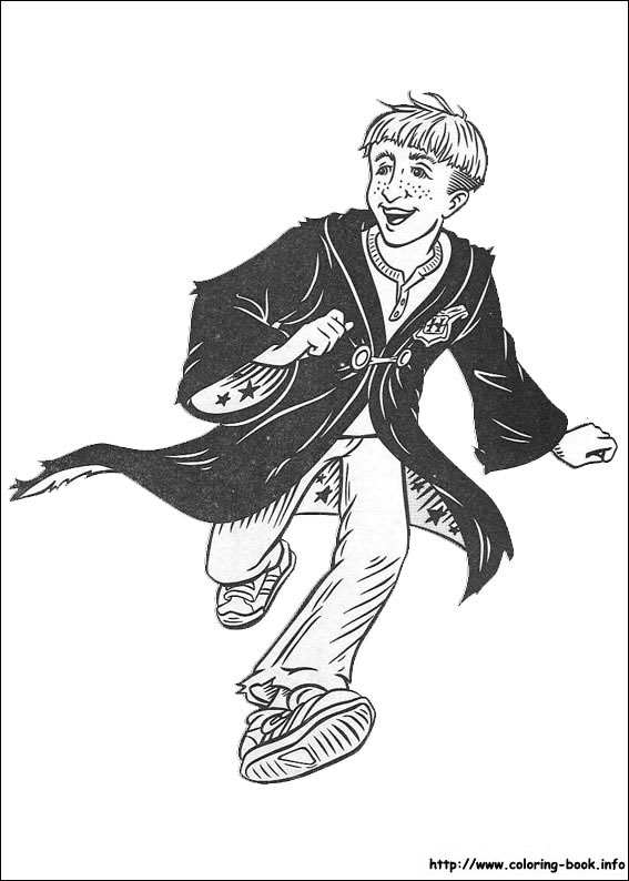 Harry Potter coloring picture